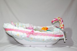 Baby Bath Novelty Nappy Cake